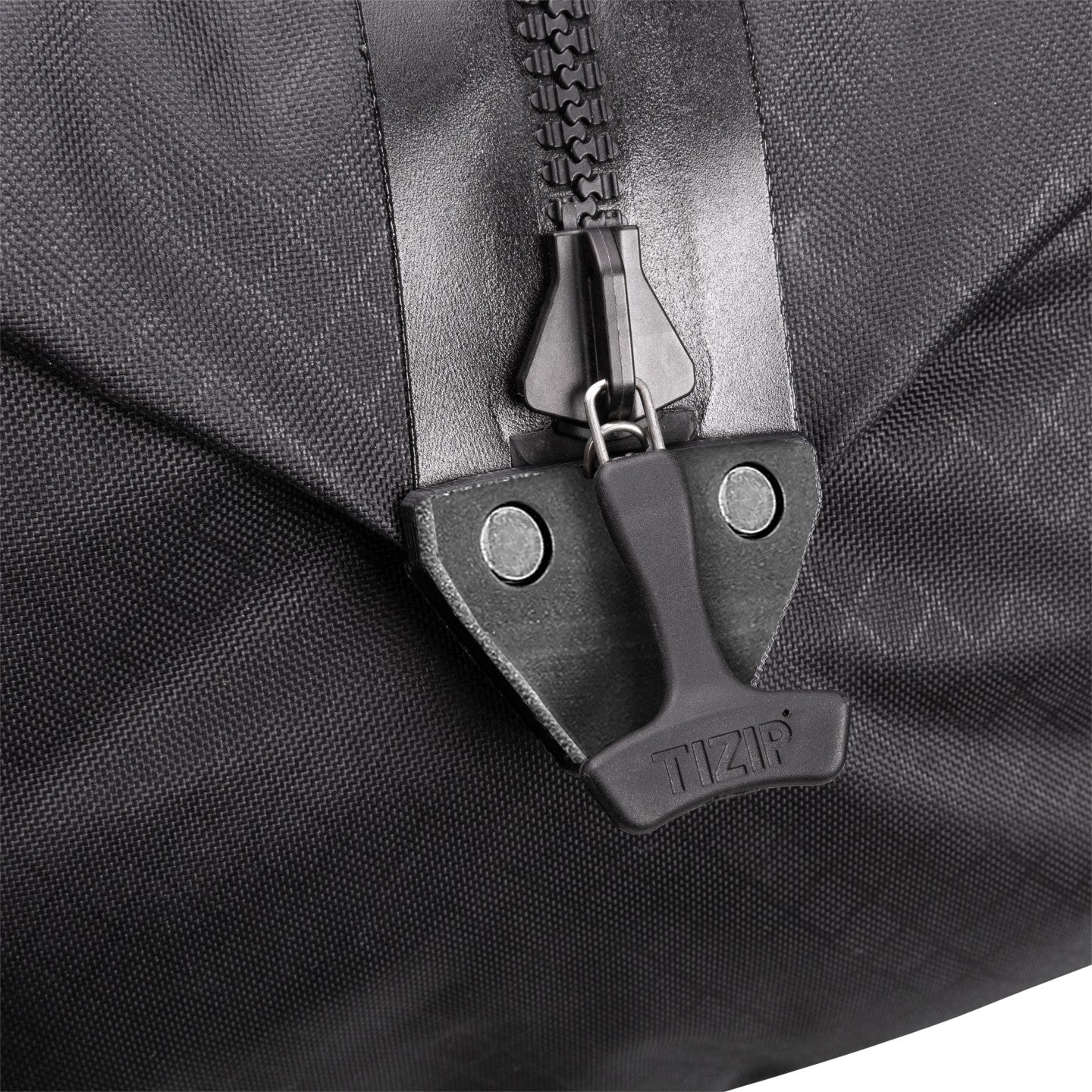 Ortlieb Duffle Metrosphere 60L black-embossed exterior zip pocket