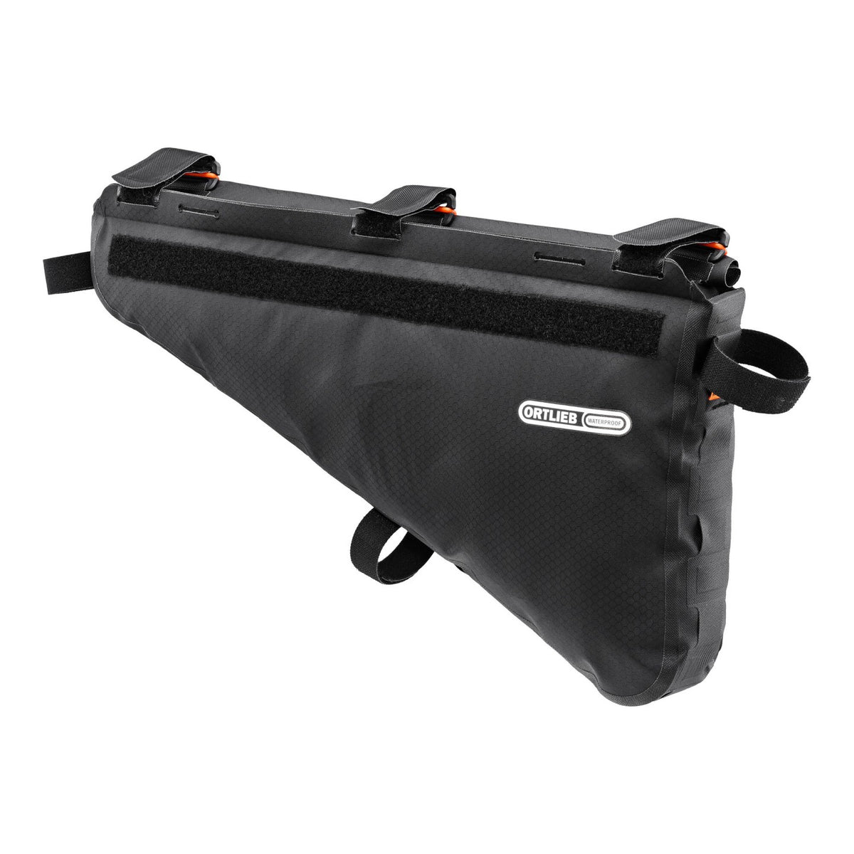 Ortlieb Frame-Pack RC 6L black-matt mounted on bike frame