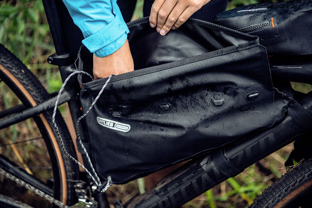Ortlieb Frame-Pack Bolsa para cuadro RC Negro