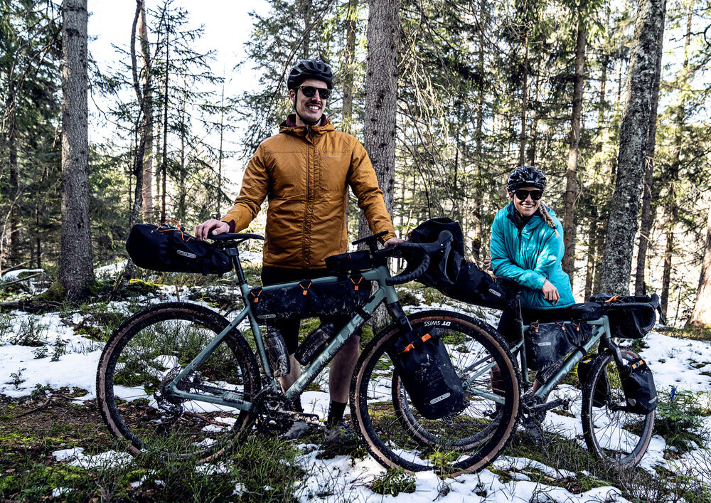Ortlieb Frame-Pack Bolsa para cuadro RC Negro