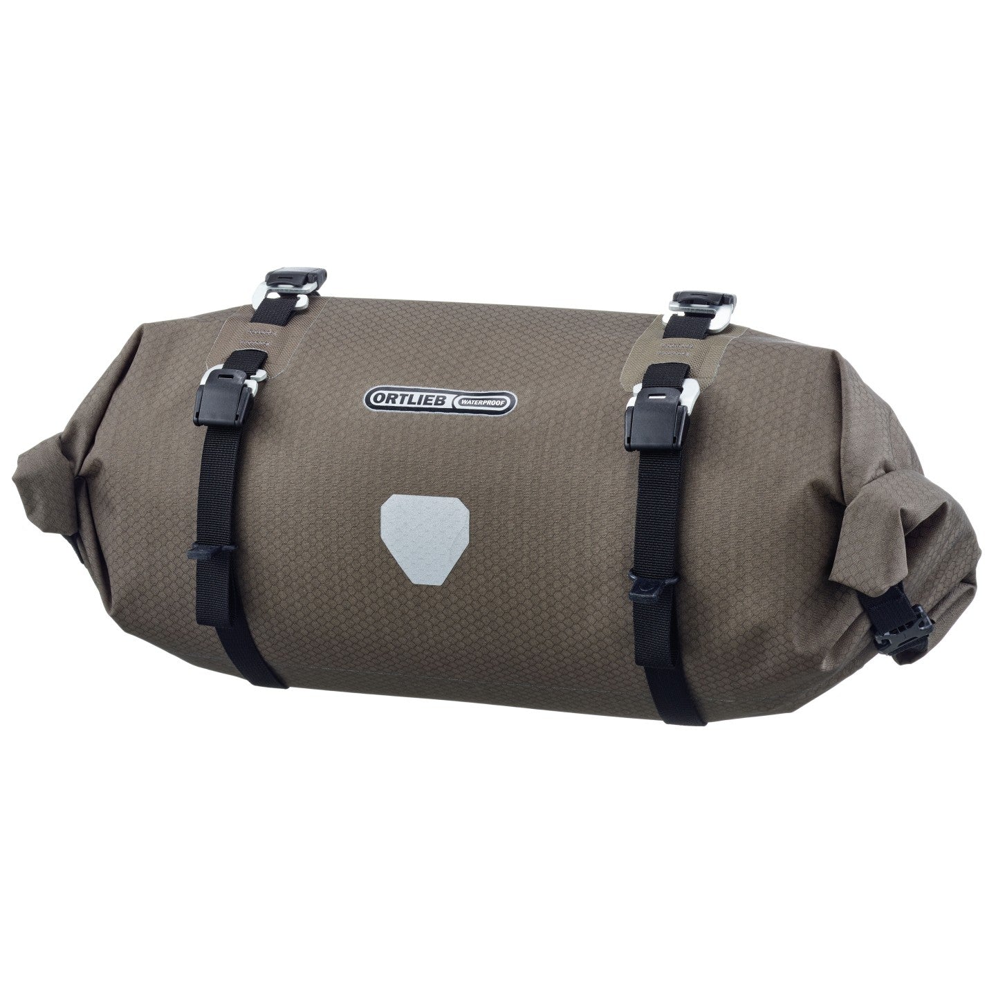 Ortlieb Handlebar-Pack Flex dark-sand dual roll-top