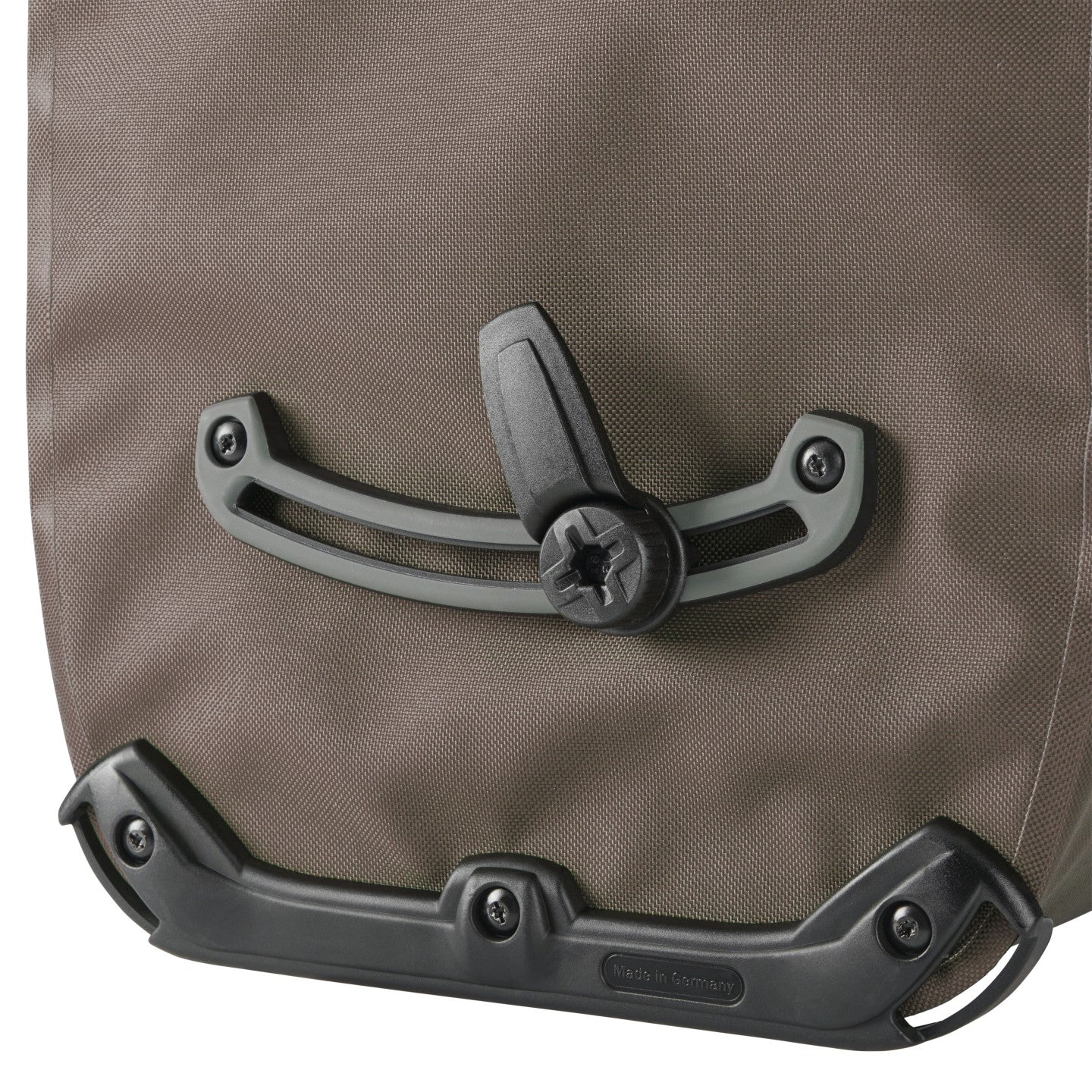 Ortlieb Pedal-Mate 16L dark-sand interior organisation