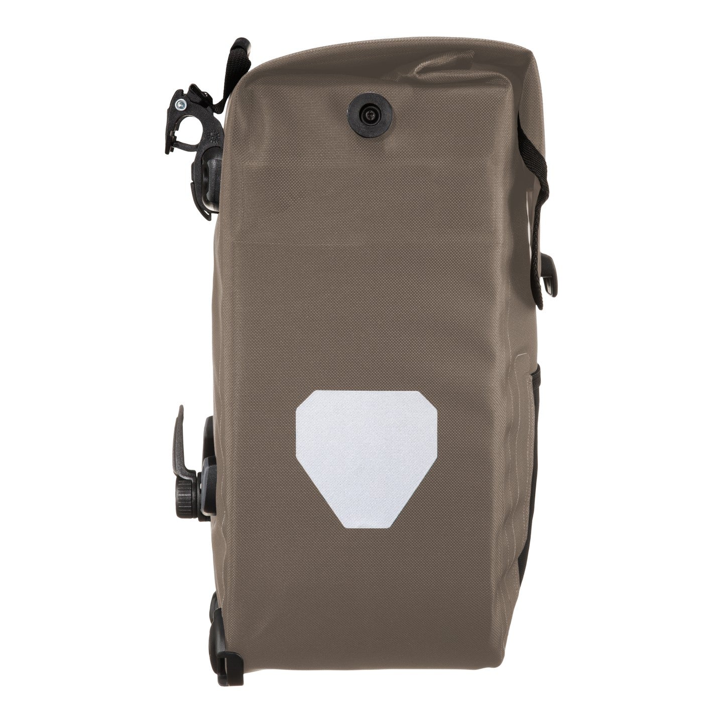 Ortlieb Pedal-Mate 16L dark-sand padded laptop compartment