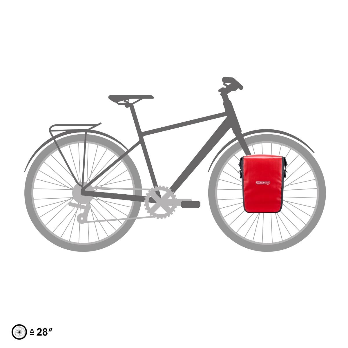 Borsa da bicicletta Ortlieb Sport-Roller Core