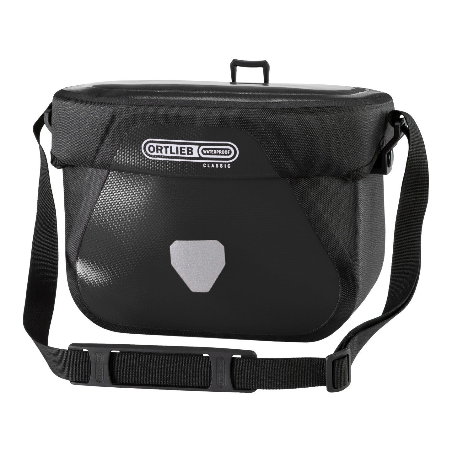 Ortlieb Ultimate Classic 6.5L black waterproof handlebar bag