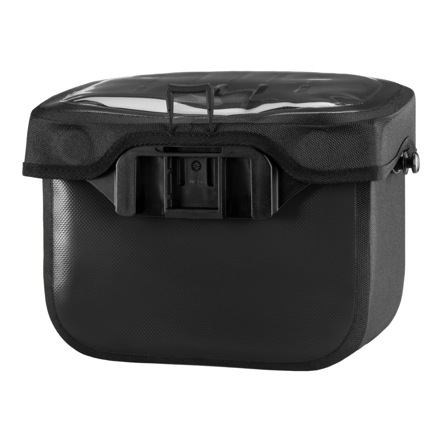 Ortlieb Ultimate Classic 6.5L black on bike touring