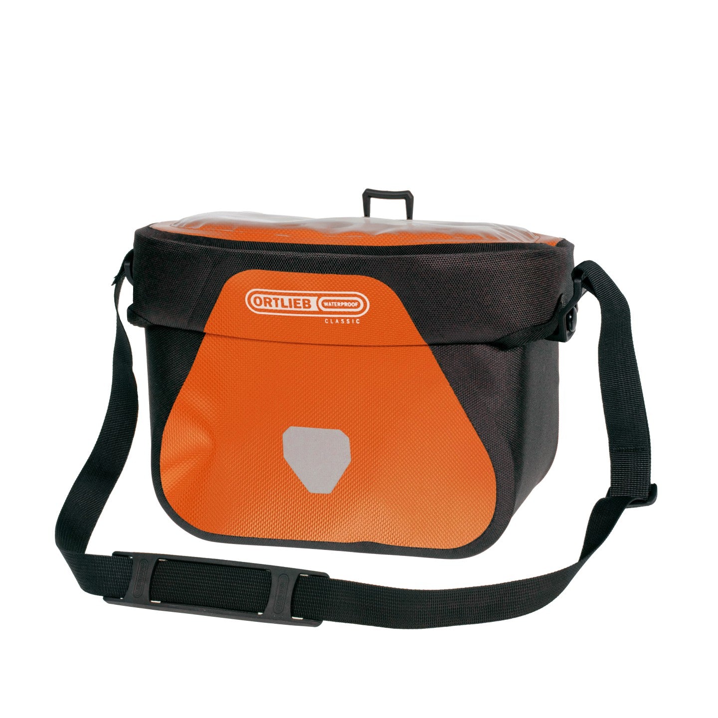 Ortlieb Ultimate Classic 6.5L orange-black waterproof handlebar bag
