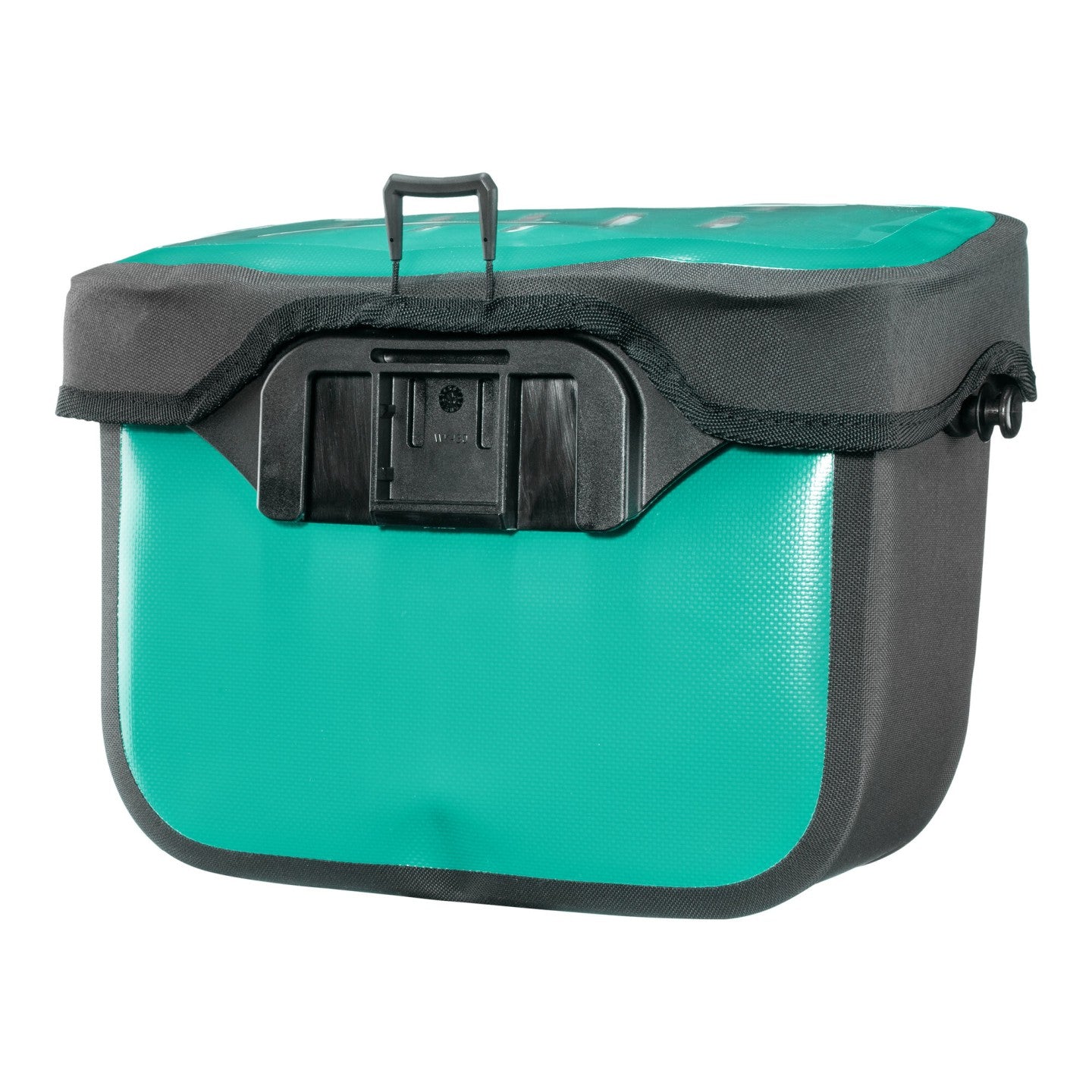 Ortlieb Ultimate Six Free 6.5L lagoon-black magnetic flap detail