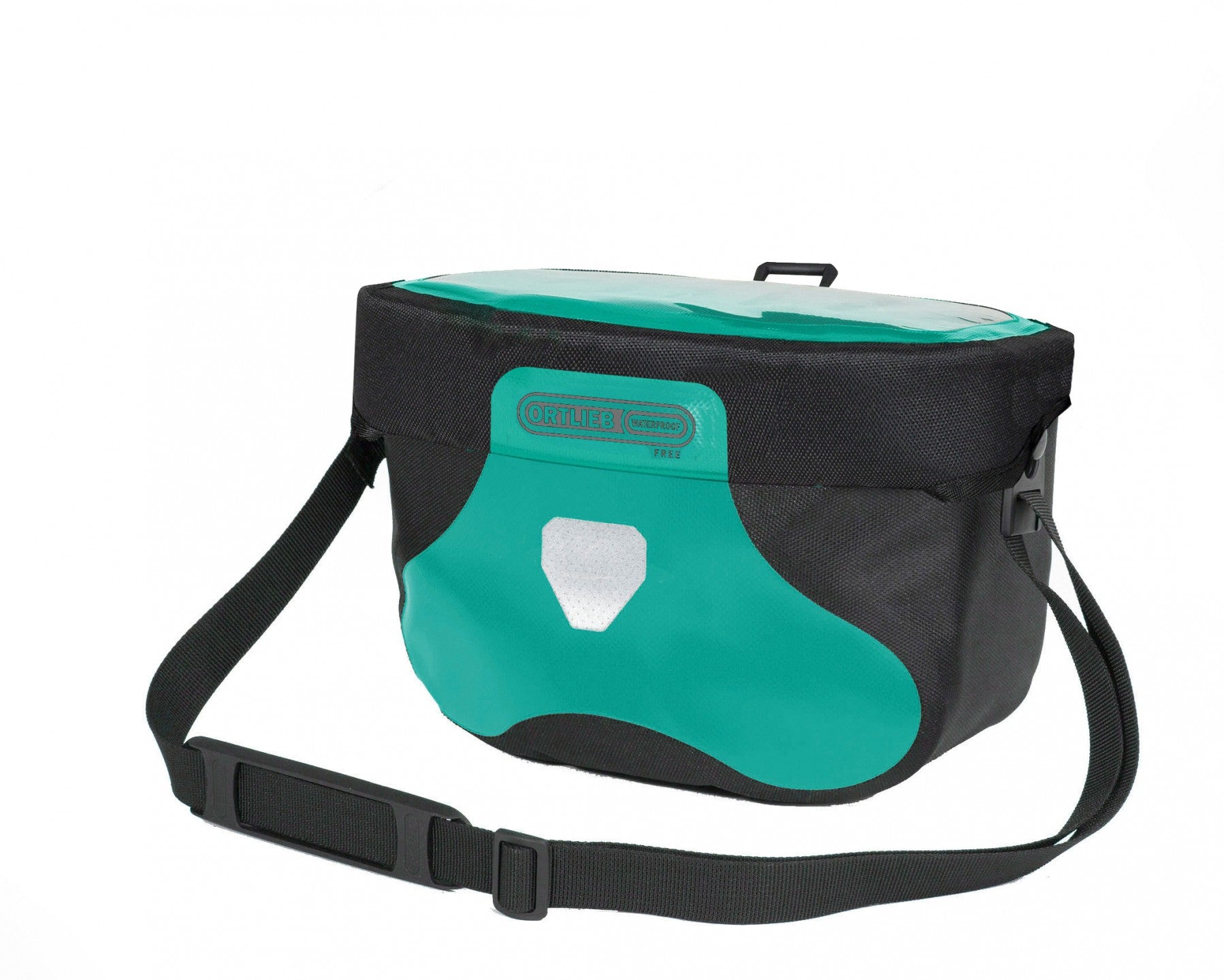 Ortlieb Ultimate Six Free 6.5L lagoon-black transparent map case