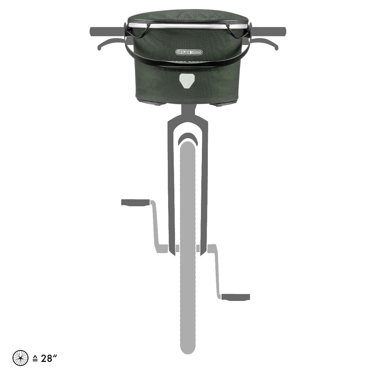 Ortlieb Up-Town Urban handlebar basket