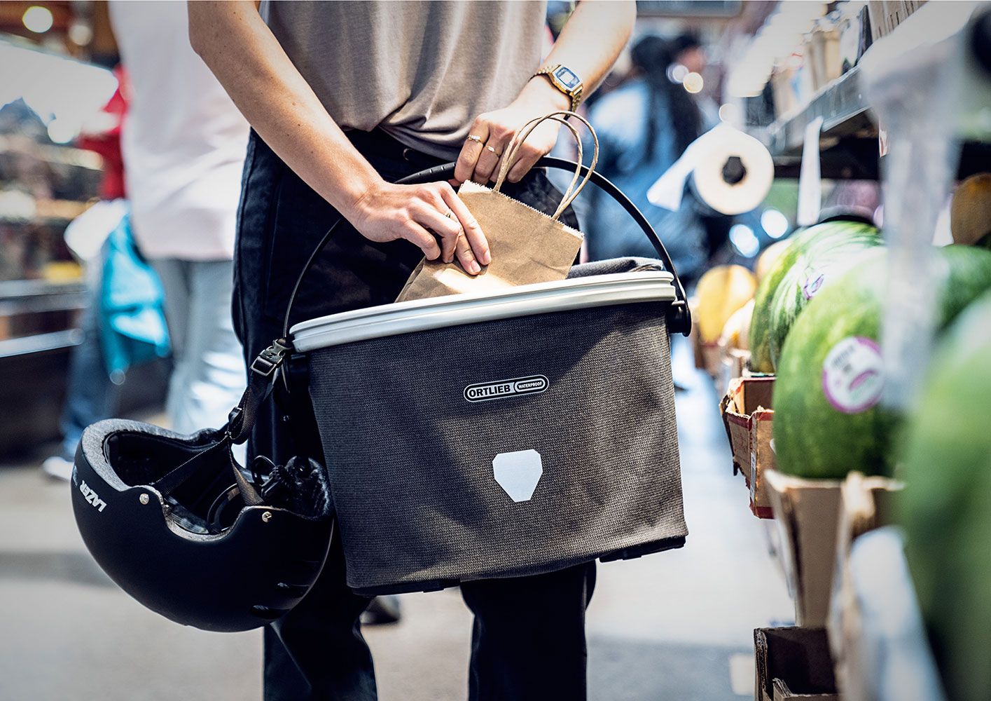 Ortlieb Up-Town Urban handlebar basket