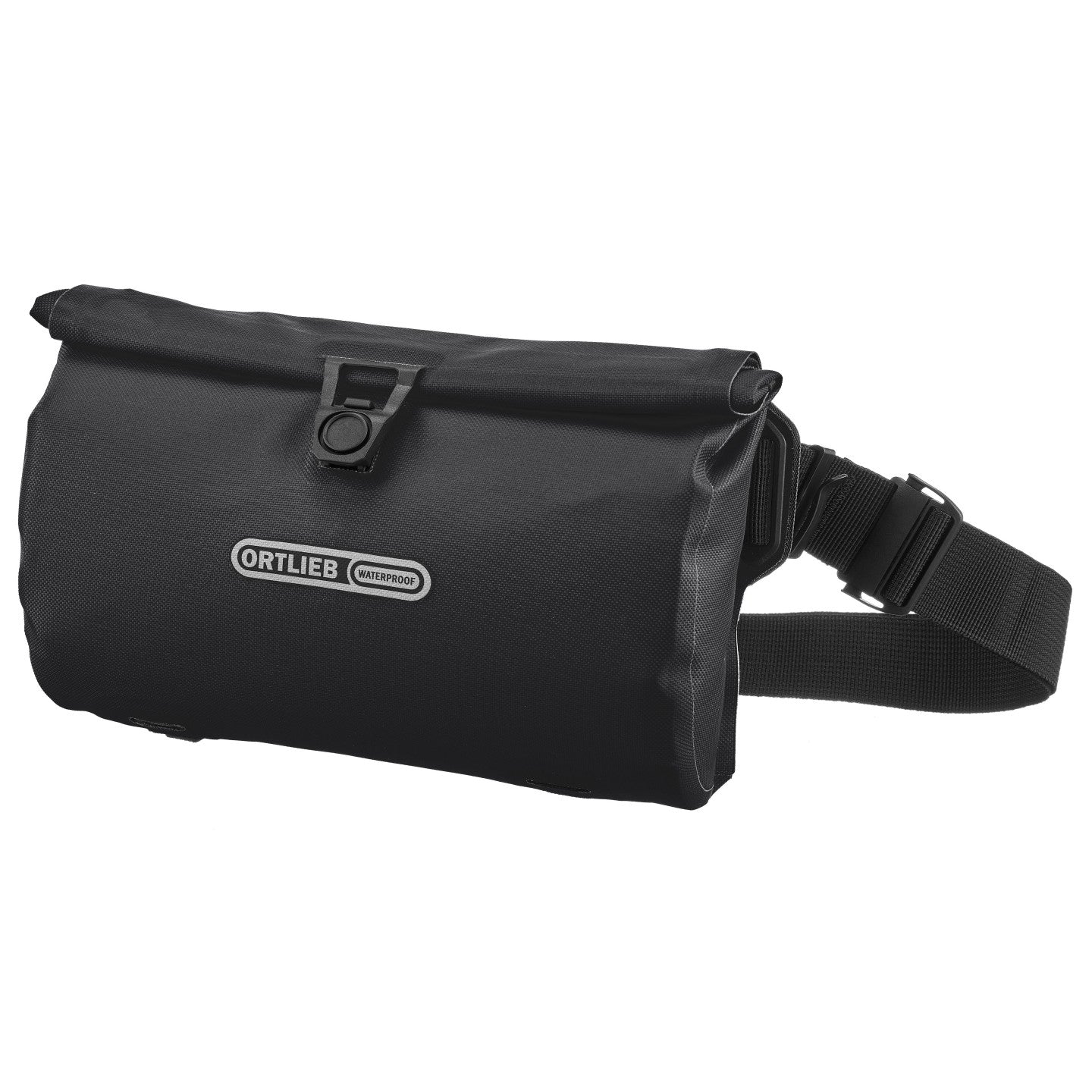 Ortlieb Velo-Sling Flex black worn as sling bag