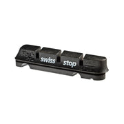 Confezione da 4 cartucce SwissStop tipo Shimano Flash Pro Black per cerchi in alluminio