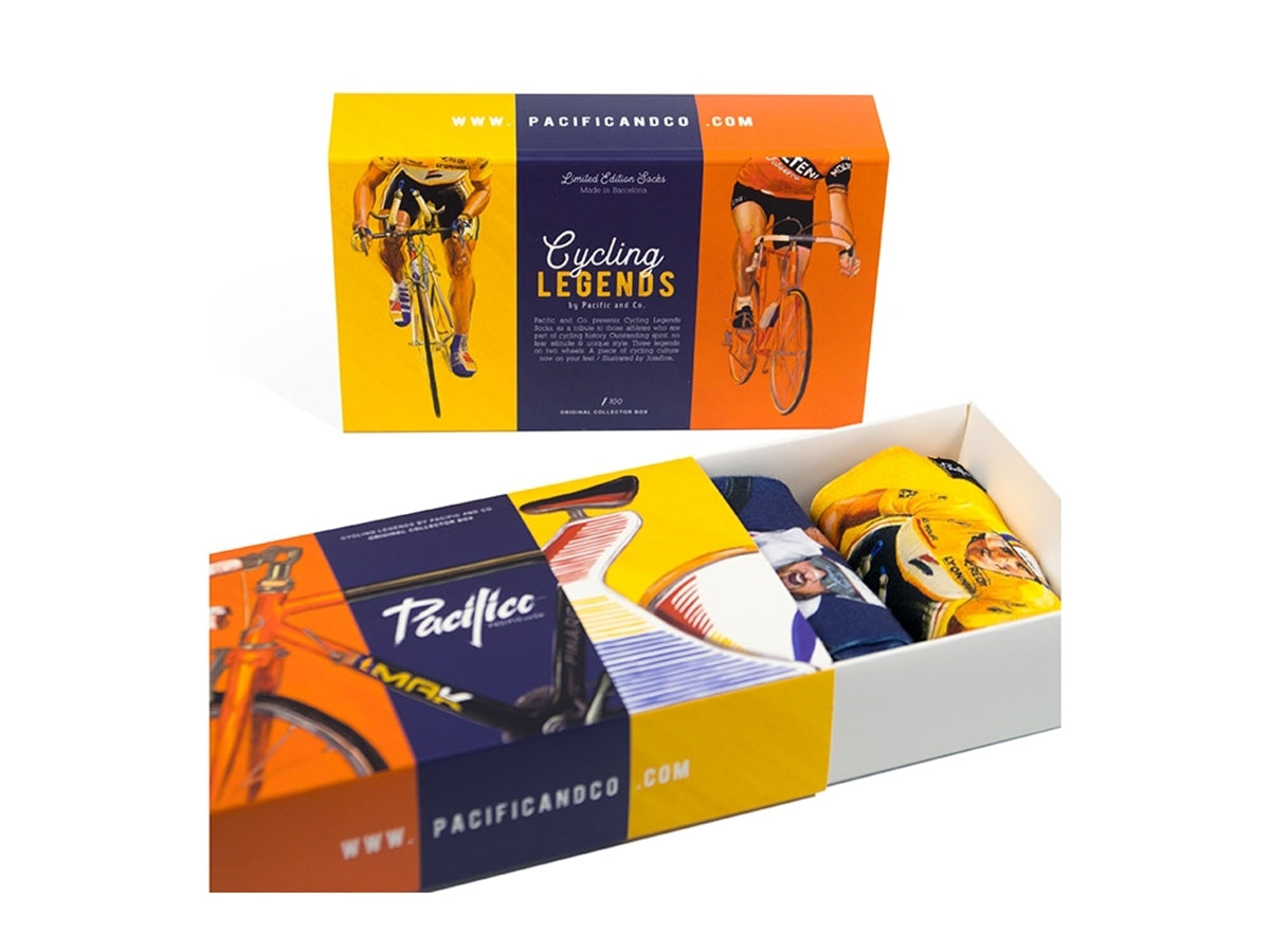 Pak PACIFIC & CO fietssokken - Cycling Legends