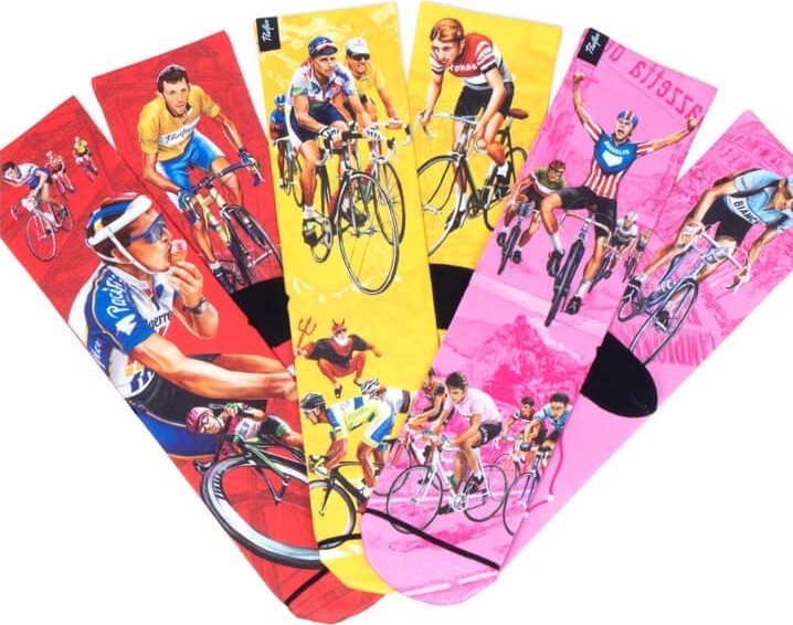 Pak Pacific & Co fietssokken - Grand Tours Pack
