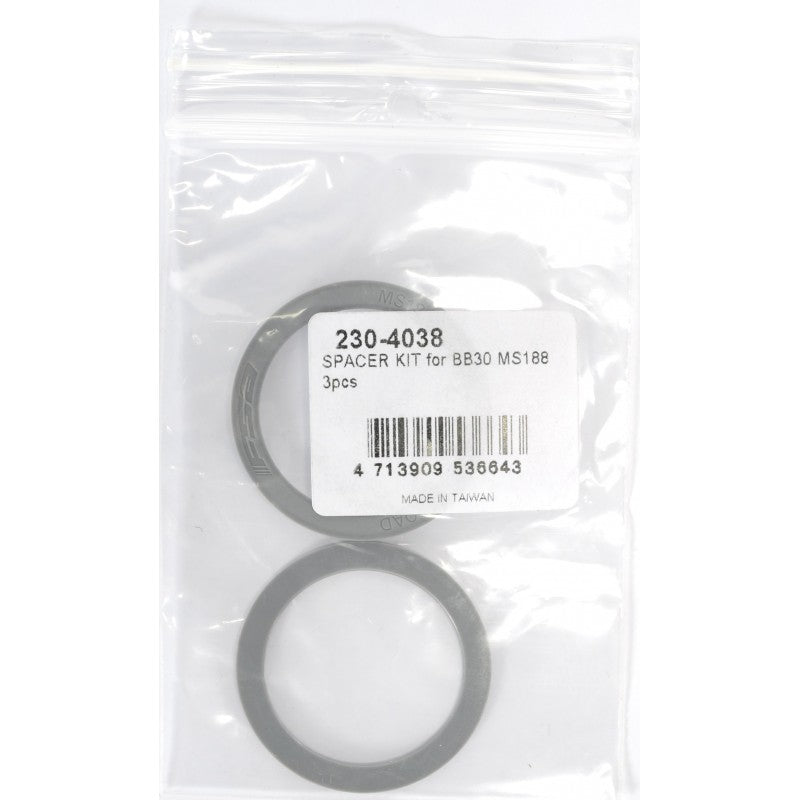 Pack de arandelas de calce para pedalier BB30