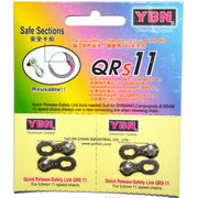 Pack of two quick releases for 11-speed chain