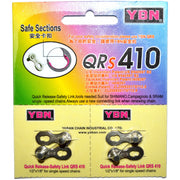 Pack of two quick releases for single-speed chain