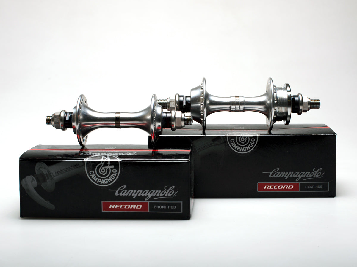 Coppia mozzi pista Campagnolo Record Pista