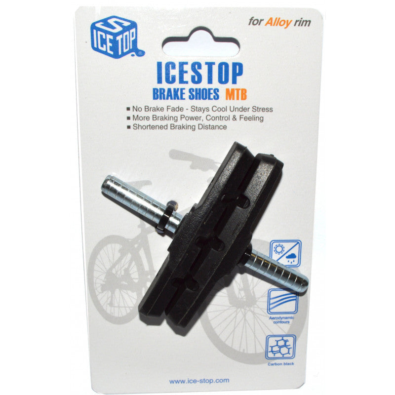 Paar Cantilever-Icestop-Schlittschuhe 72 mm