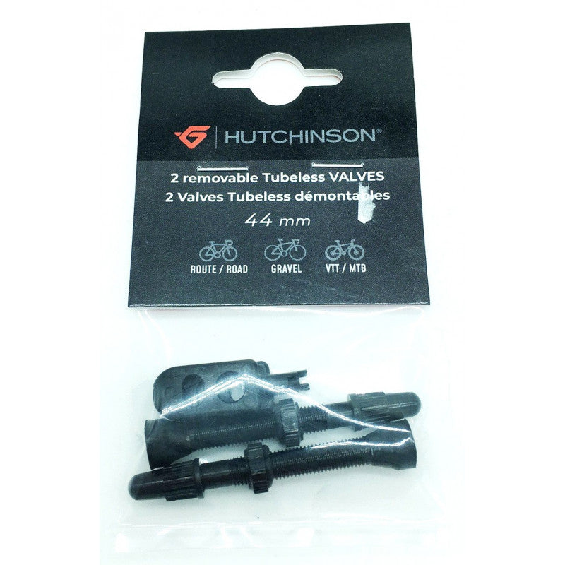 Coppia di valvole tubeless Hutchinson da 44 mm