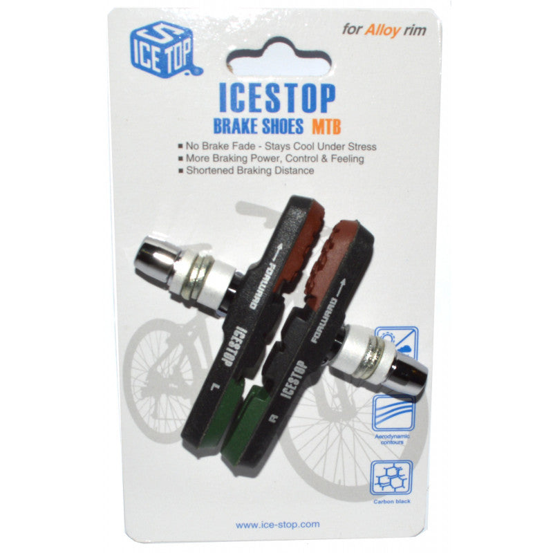 Par de patines de tornillo MTB tricompuestos Icestop 72 mm