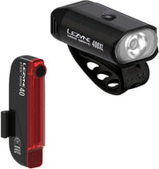 Paar Lezyne Hecto Drive 400XL + Stick+ Drive USB fietsverlichting