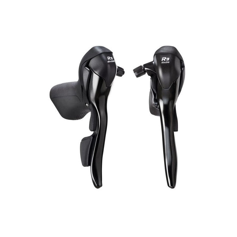 Coppia comandi cambio strada Microshift 2x9 R9