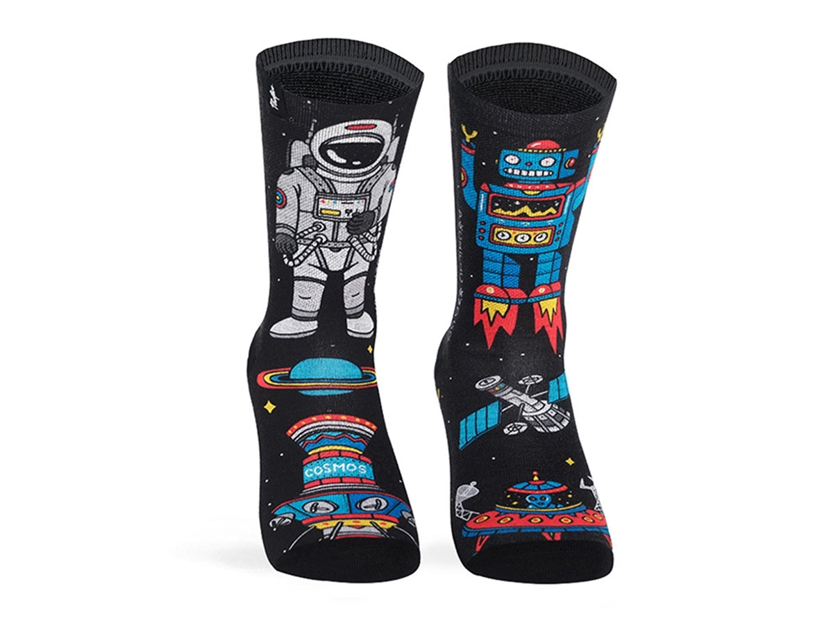 Pair of PACIFIC & CO cycling socks - Cosmic