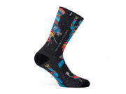 Pair of PACIFIC & CO cycling socks - Cosmic