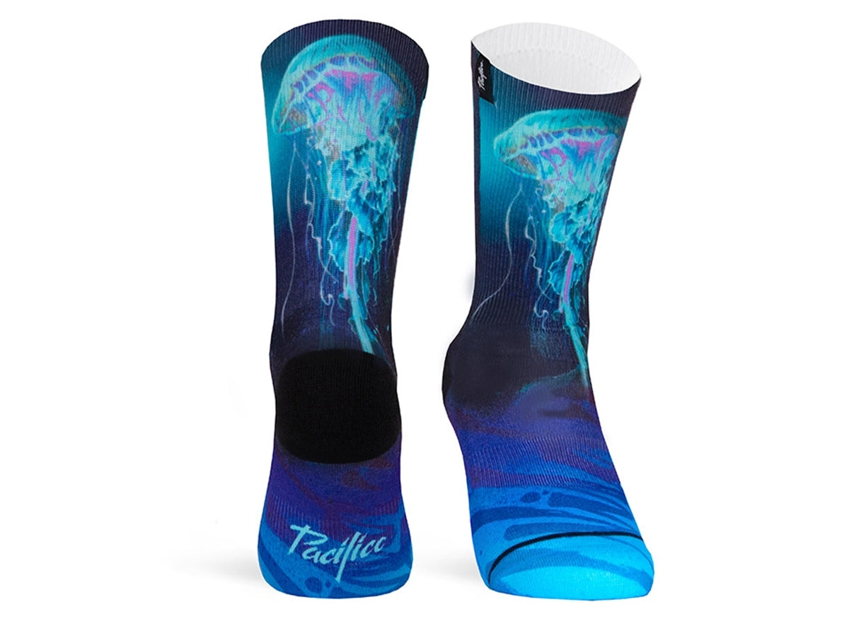 Paar PACIFIC & CO fietssokken - Jellyfish