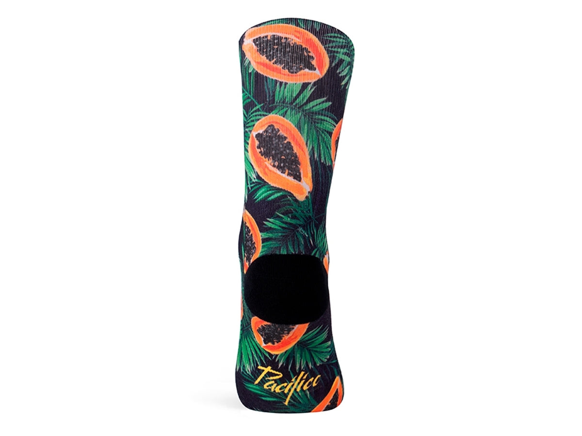 Paar PACIFIC & CO fietssokken - Papaya