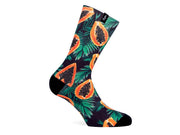 Paar PACIFIC & CO fietssokken - Papaya