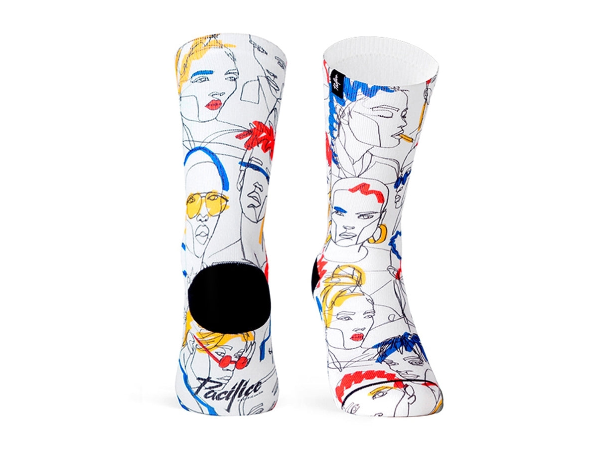 Pair of PACIFIC & CO cycling socks - Street Faces