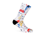 Pair of PACIFIC & CO cycling socks - Street Faces