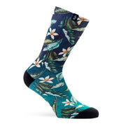 Paar Pacific & Co. Blauwe Hawaii fietssokken