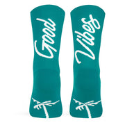 Paar Pacific & Co. Good Vibes Lake Socks fietssokken