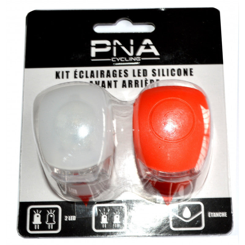 Pair of PNA Silicone LED bicycle lights