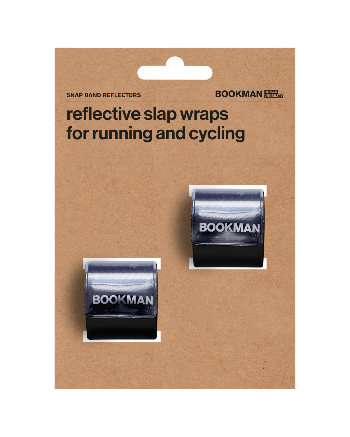 Paire de pinces pantalon réfléchissantes Bookman Snap Band
