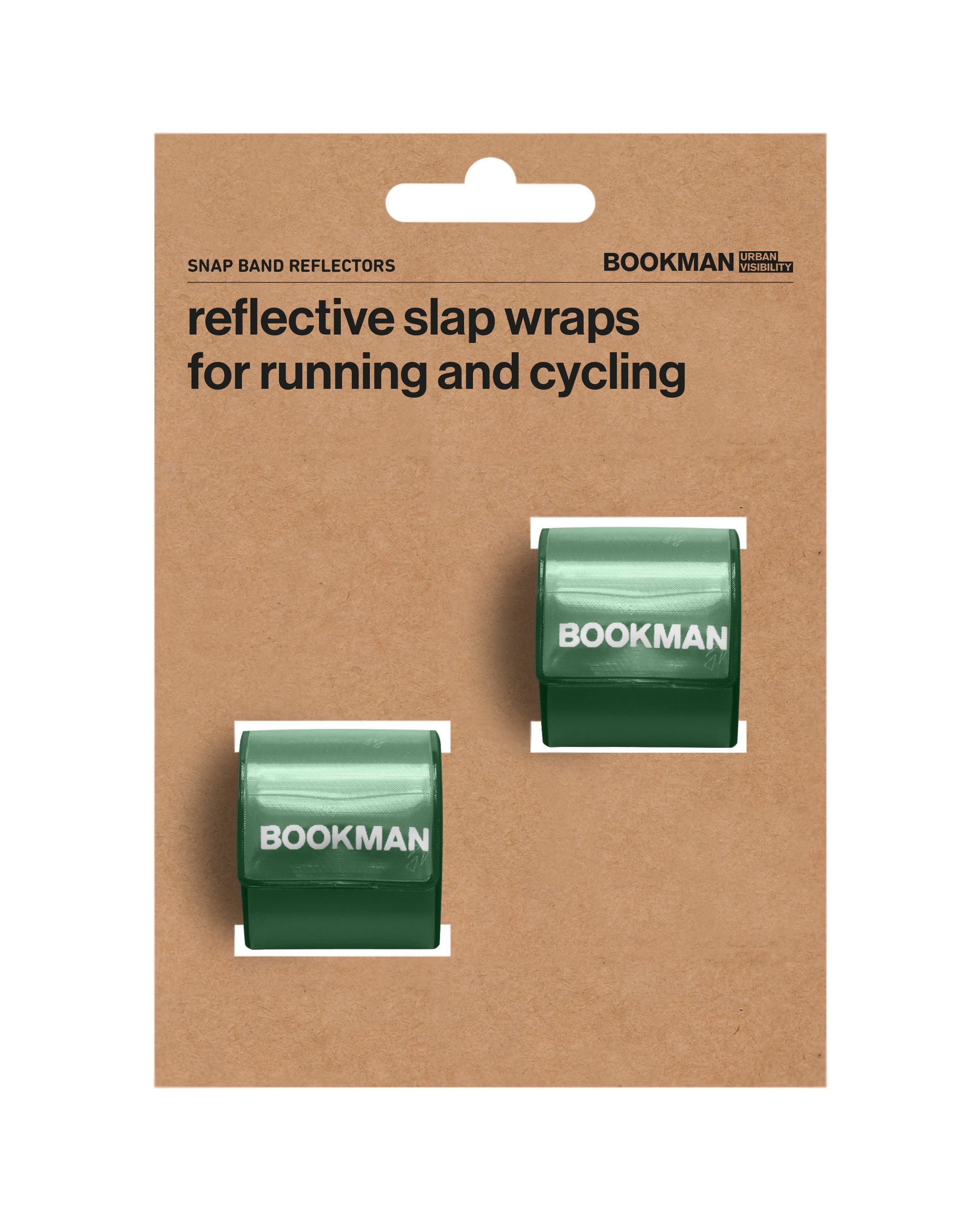 Paire de pinces pantalon réfléchissantes Bookman Snap Band