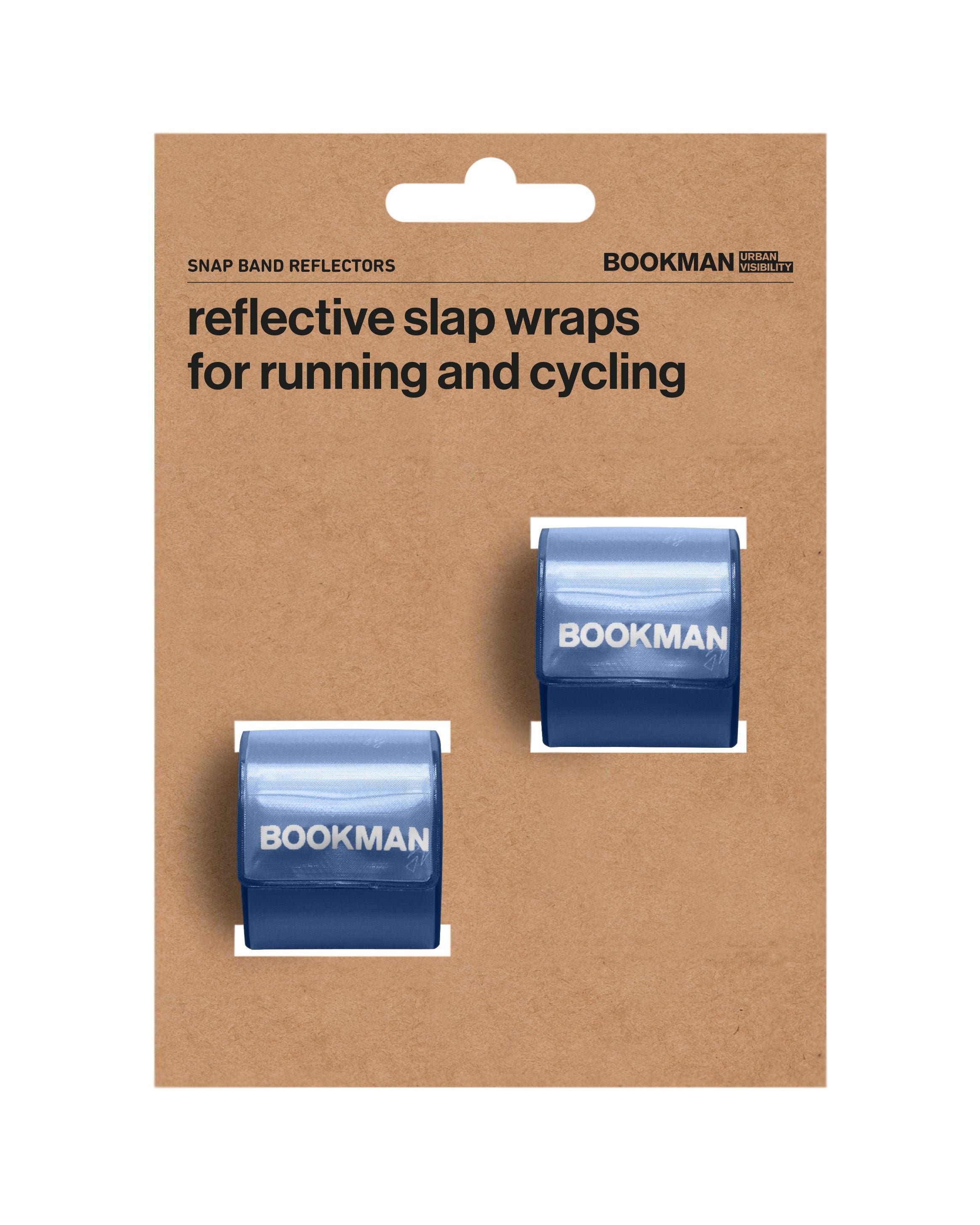 Paire de pinces pantalon réfléchissantes Bookman Snap Band