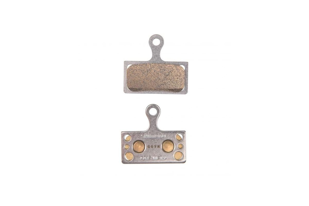 Coppia pastiglie freno in metallo Shimano G04S