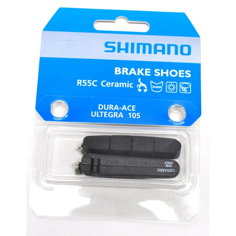 Pair of Shimano R55C pads for ceramic coated rims