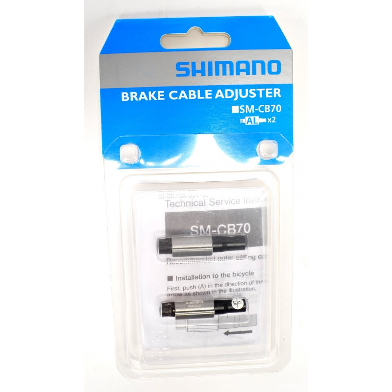 Coppia fermacavi/tenditori Shimano SM-CB70