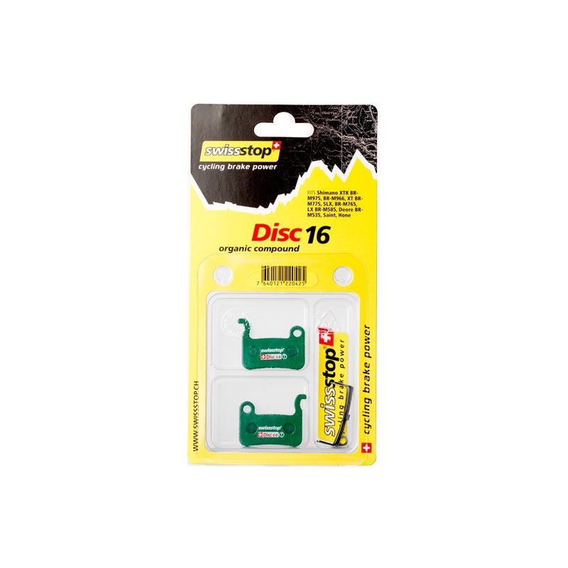 Par de pastillas de freno Swissstop Disc 16 Shimano/TRP
