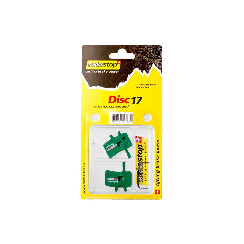 Coppia pastiglie freno Swissstop Disc 17 Avid