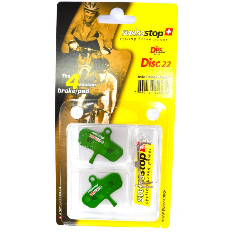 Par de pastillas de freno Swissstop Disc 22 Avid