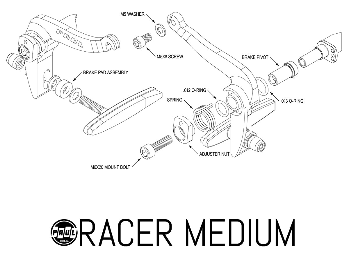 Paul Component Racer medium remklauw