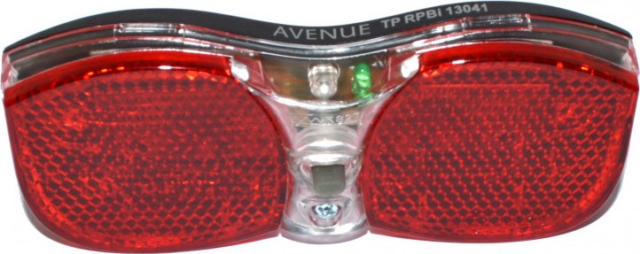 PNA 3 LED rear bicycle light for mounting on luggage rack