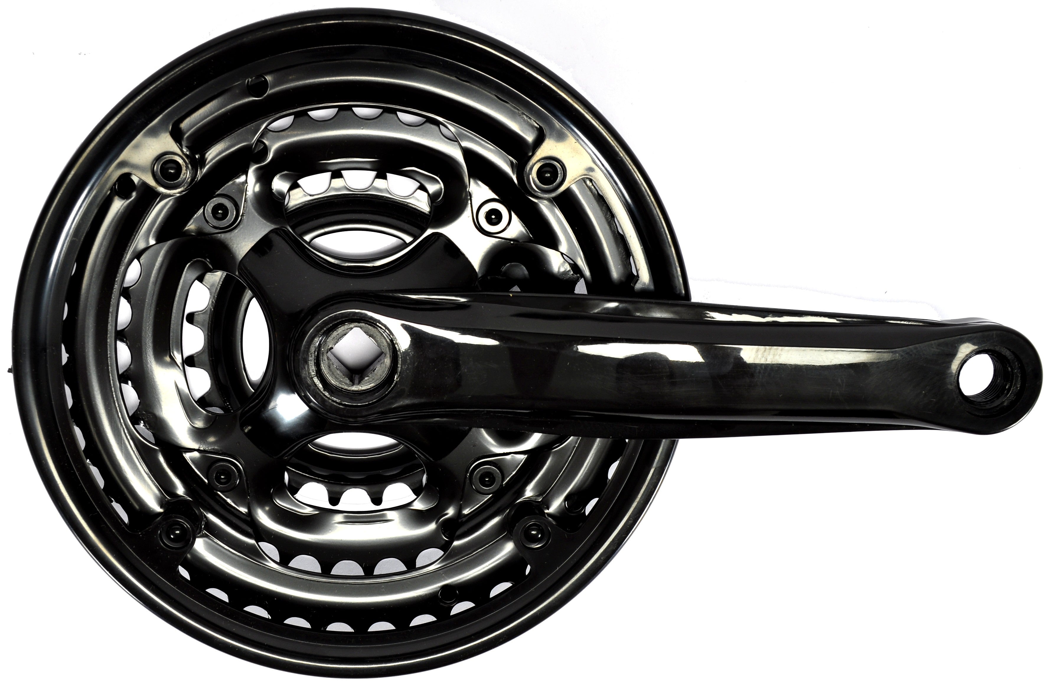 PNA Fahrradkurbelgarnitur 24x34x42 6/7V Vierkantachse